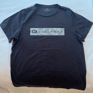CYCLEBAR Gray Camouflage Logo Tee